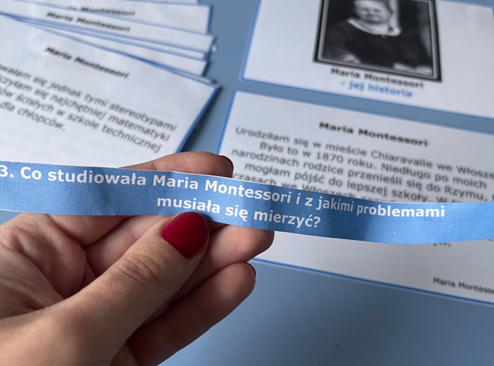 Maria Montessori - biografia - karty Montessori