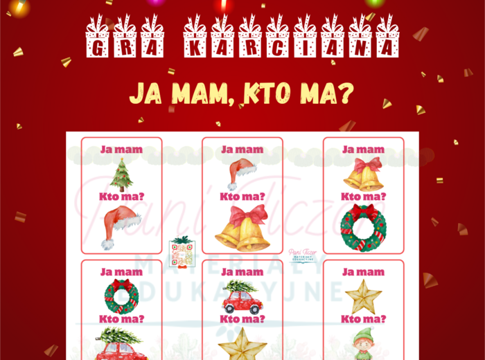 Świąteczna gra JA MAM...KTO MA...?