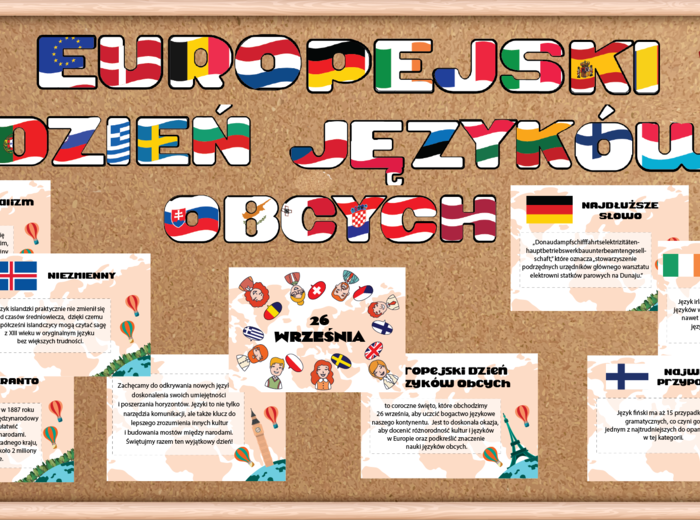 Gazetka Europejski Dzień Języków Obcych