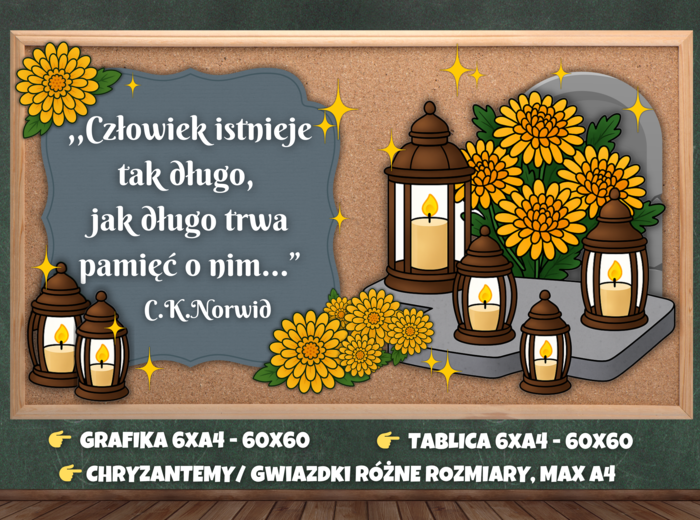 1 LISTOPADA, WSZYSTKICH ŚWIĘTYCH, ZADUSZKI - GAZETKA EDUKACYJNA