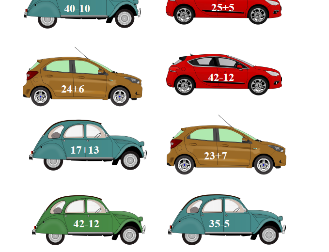 Matematyczne parkingi – gra matematyczna