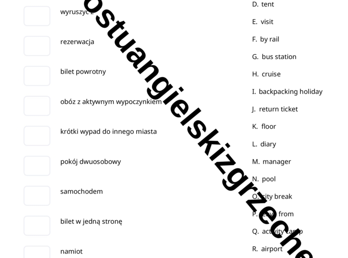 English Class B1 – Unit 6 – testy