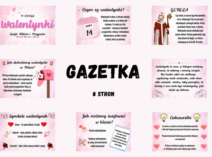 Walentynki - Gazetka