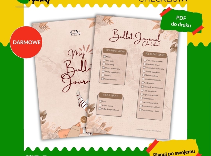 Planowanie metodą Bullet Journal dla uczniów i nauczycieli