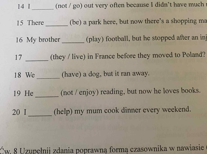 Unit 3 Repetytorium McMillan cz. 1