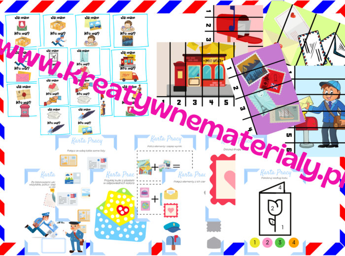 Dzień Poczty Polskiej (Scenariusz zajęć + materiały)