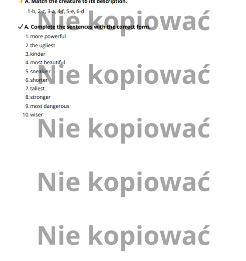 Dragon Hunter Academy: karta pracy + scenariusz lekcji A2+/B1