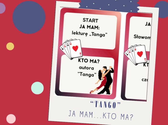 "Tango" - ja mam... kto ma?