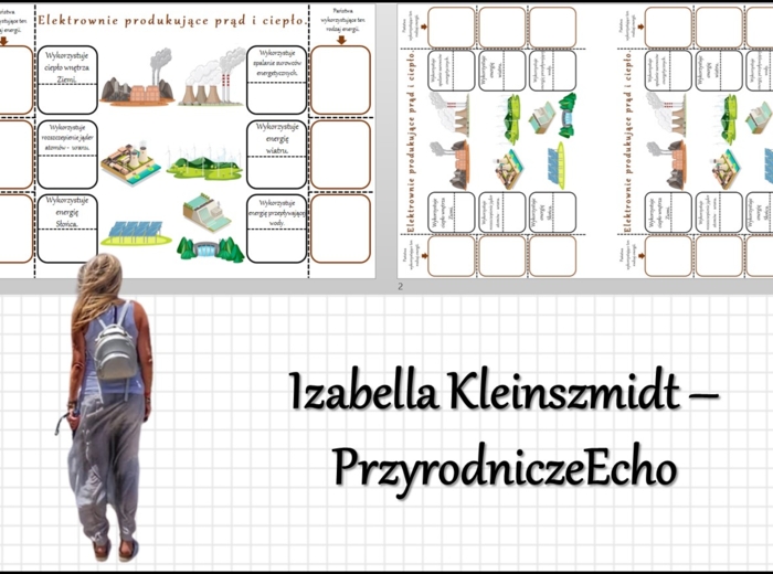 Notatka okienkowa „Rodzaje elektrowni”, „Energetyka w Europie” w pdf. Geografia 6 dział „Gospodarka Europy”.
