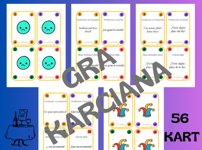 EN EL RESTAURANTE / GRA KARCIANA