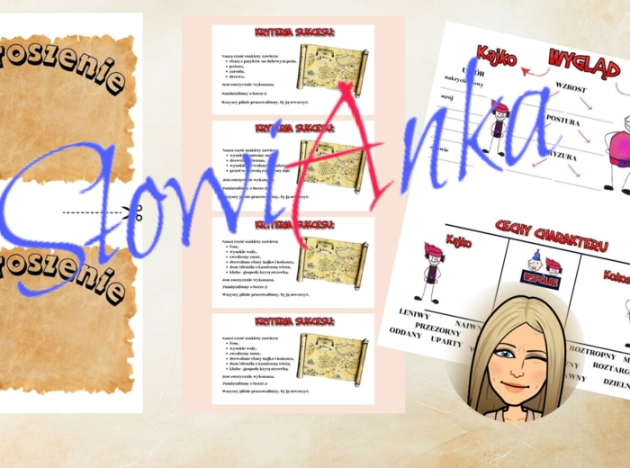 Zestaw materiałów dydaktycznych do omówienia lektury “Kajko i Kokosz. Szkoła latania” + PREZENTACJA GRATIS