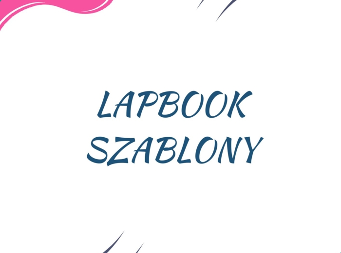 Lapbook - szablony