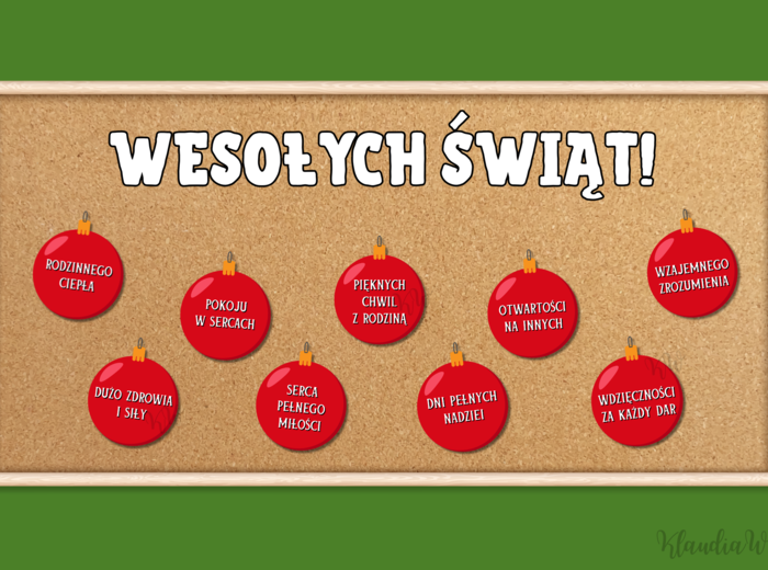 „WESOŁYCH ŚWIĄT!” - gazetka szkolna
