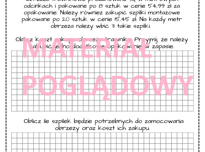 Projekt edukacyjny – klasa 6, 7, 8. Innowacja pedagogiczna. Obliczenia praktyczne. Projekt ogrodu. Geometria