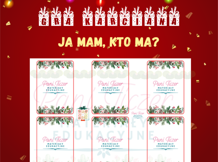 Świąteczna gra JA MAM...KTO MA...?