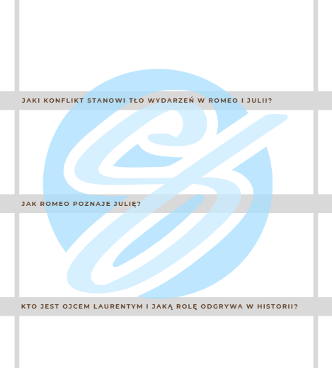 Romeo i Julia – Pytania i Odpowiedzi do Lektury