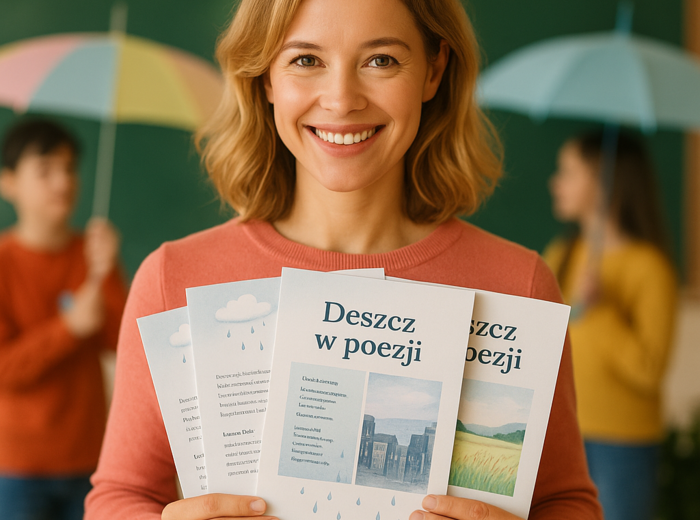 Deszcz w poezji. Analiza wierszy o pogodzie