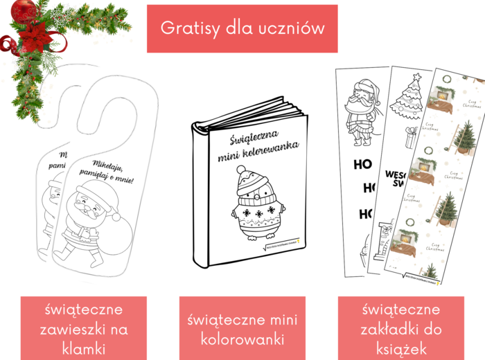 Matematyczny pakiet świąteczny (klasy 4-8)