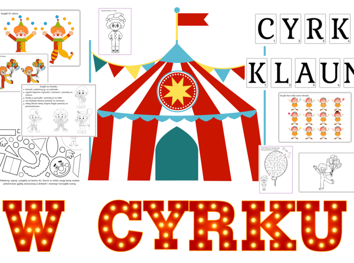 W cyrku, Dzień Klauna