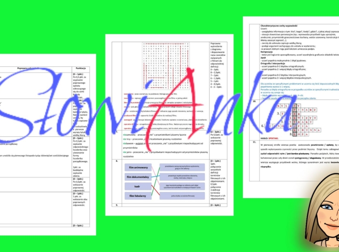 Sprawdzian z rozdz. V pt. „Ja w wolnym czasie” do podręcznika wydawnictwa WSiP „Zamieńmy słowo” dla klasy 4