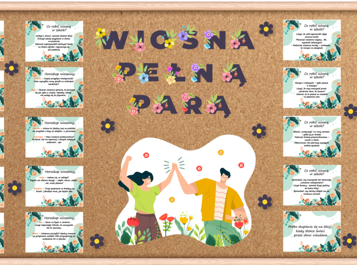 Gazetka z humorem - Wiosna pełną parą!