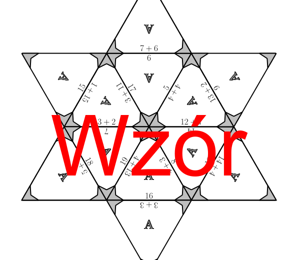 Trimino - Dodawanie do 20 | matematyka | za darmo