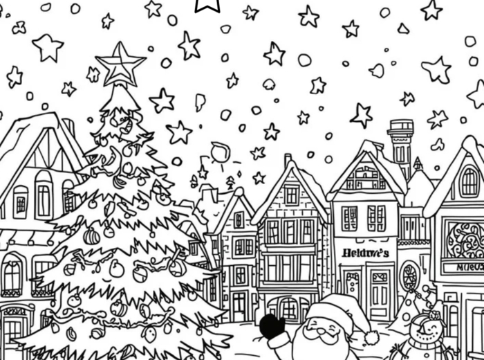 KOLOROWANKI ŚWIĘTA BOŻEGO NARODZENIA MIKOŁAJKI