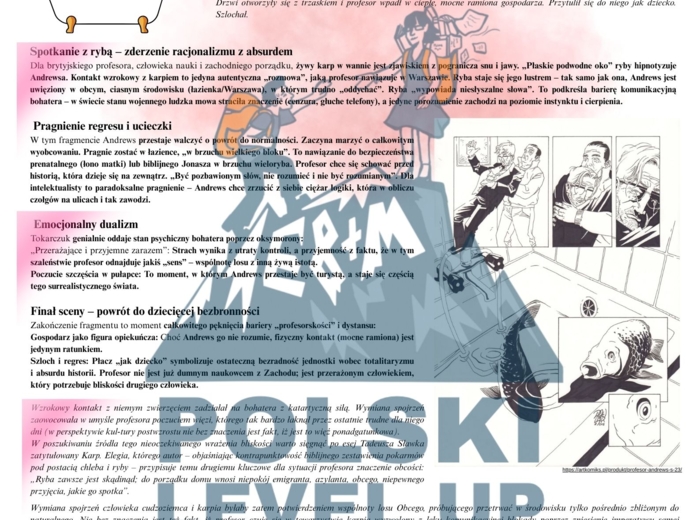 Literatura współczesna (Tokarczuk, Stasiuk, Nowakowski, Kapuściński)PAKIET_ Polski Level Up