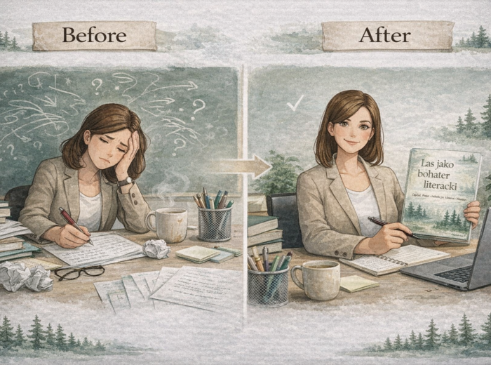 Las jako bohater literacki