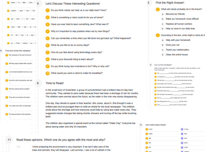 Brainy 6 – Unit 3 – karta pracy