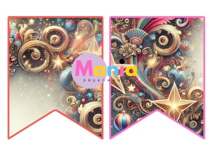 Karnawał/ Bal Karnawałowy - banery i ozdoby sali