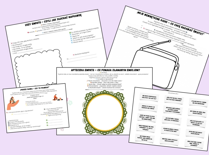 Bajki terapeutyczne z zadaniami 4-8