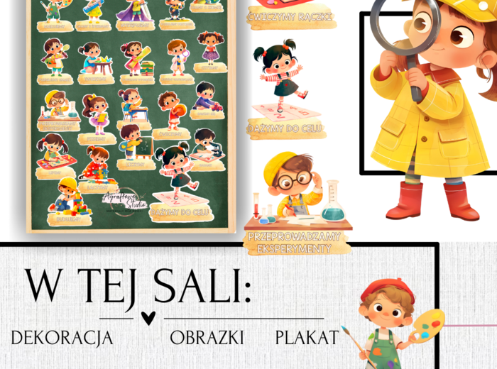 Dekoracja "W tej sali...."