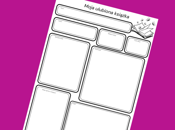 Moja ulubiona książka – raport z czytelni - wersja 2