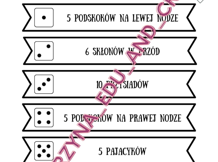 Wyturlaj - kreatywne ćwiczenia z kostkami do gry
