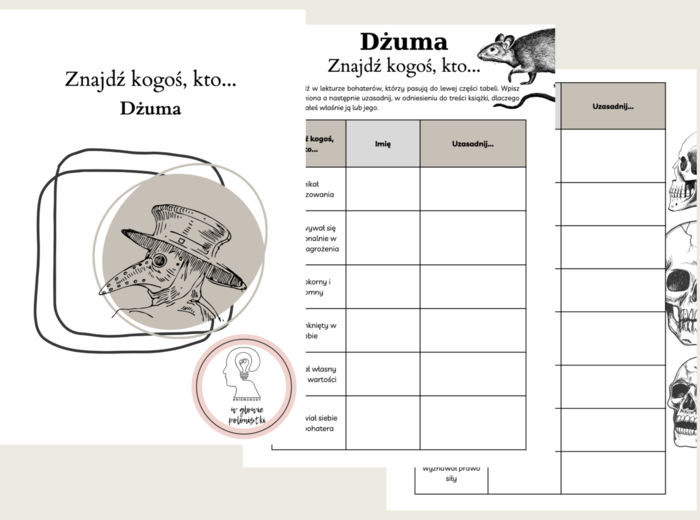 Znajdź kogoś, kto... Dżuma