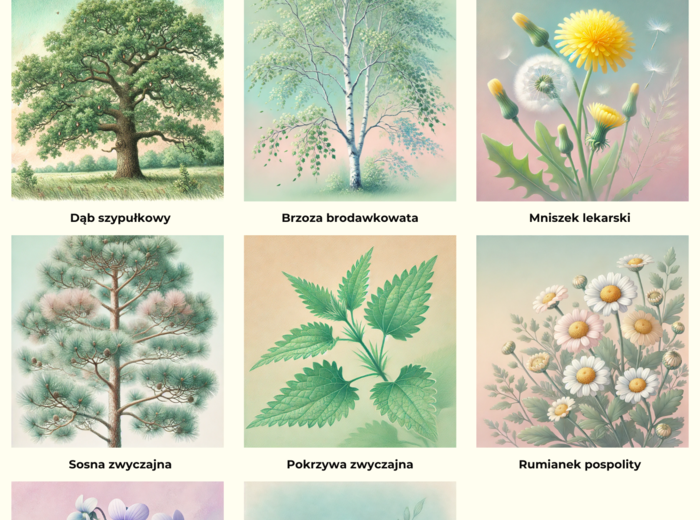 Plansze edukacyjne. Lokalne gatunki roślin i zwierząt, grzybów oraz owadów.