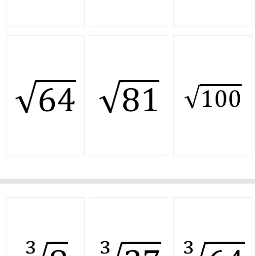 45 fiszek powtórzeniowych do E8 - pierwiastki