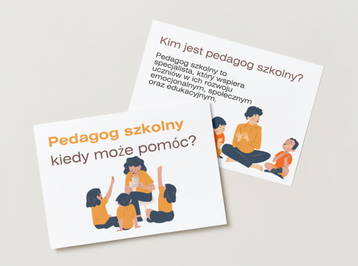 Pedagog szkolny w czym może pomóc? Materiały na gazetkę ścienną, prezentacja multimedialna o pracy pedagoga szkolnego