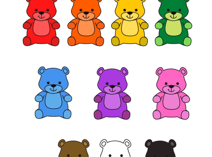 Kolorowe Kredki – nauka kolorów (15 stron) Fun with colours!