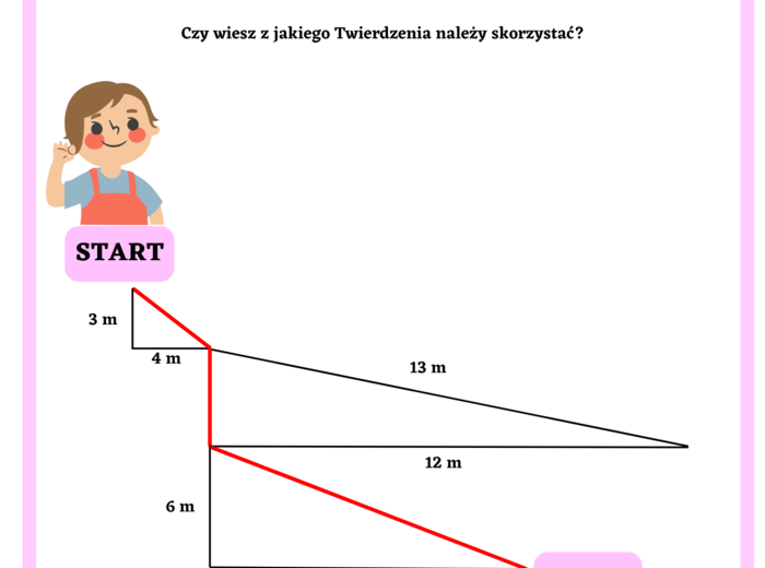 Twierdzenie Pitagorasa - wersja na Dzień Babci