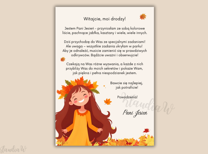 GRA TERENOWA - PIERWSZY DZIEŃ JESIENI