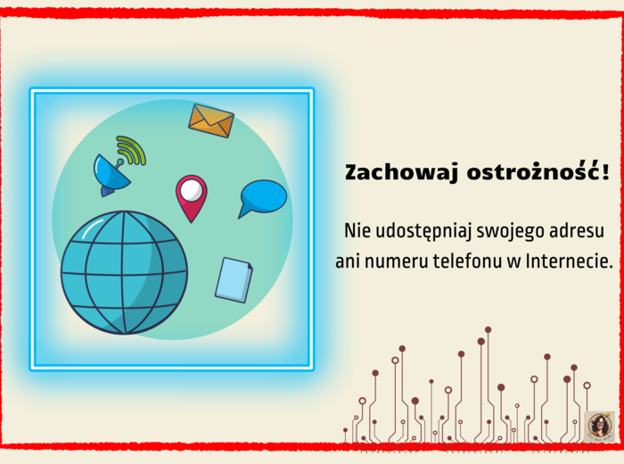 Gazetka "Dzień Bezpiecznego Internetu".