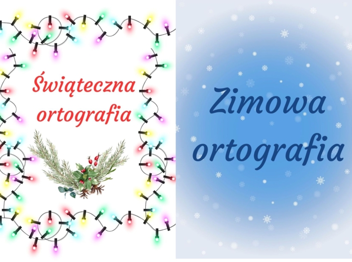 Zimowa i świąteczna ortografia. Ortograficzny kalendarz adwentowy