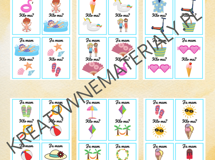 "JA MAM, KTO MA?" - WAKACJE