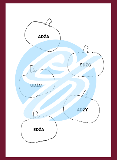 Jesienna logopedia – ćwiczenia logopedyczne z logotomami dla szeregu szumiącego (sz, ż, cz, dż)