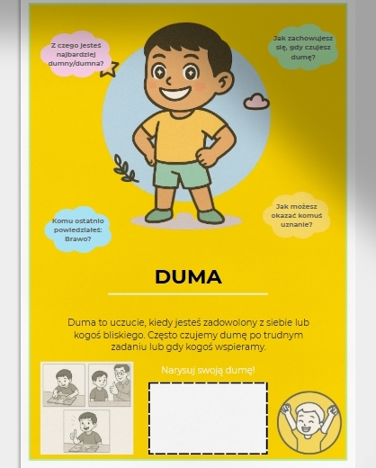 Moje pierwsze emocje – karty obrazkowe i zabawy. 20 kart. 10 zabaw. 3 kolorowanki.