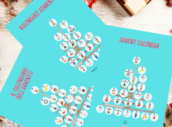 Kalendarz adwentowy do nauki języka polskiego jako obcego