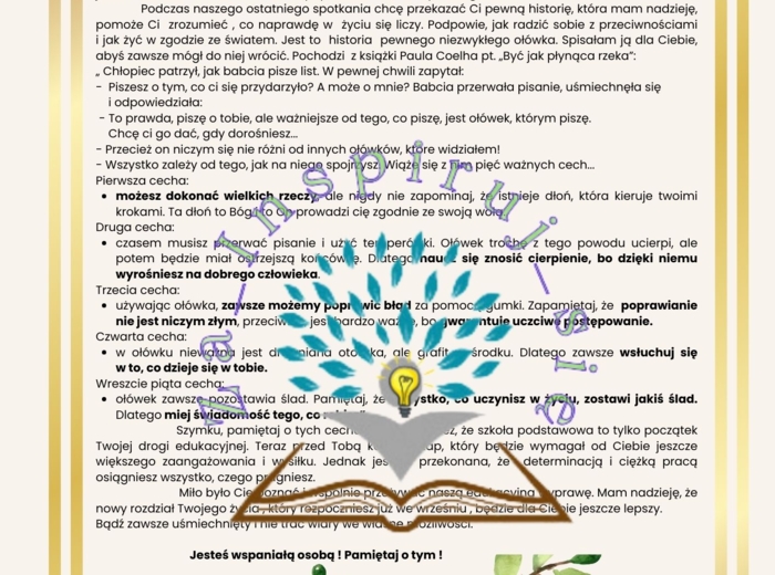 Zakończenie roku - zakończenie klas VIII
