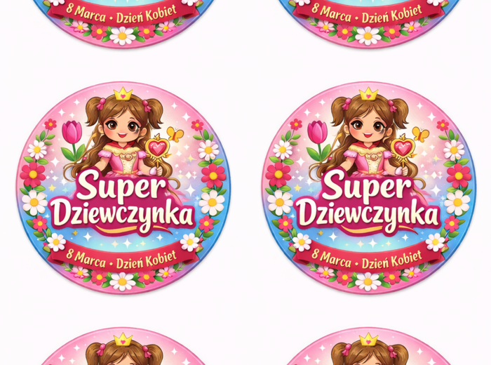 Dzień Kobiet- medale i dyplomy